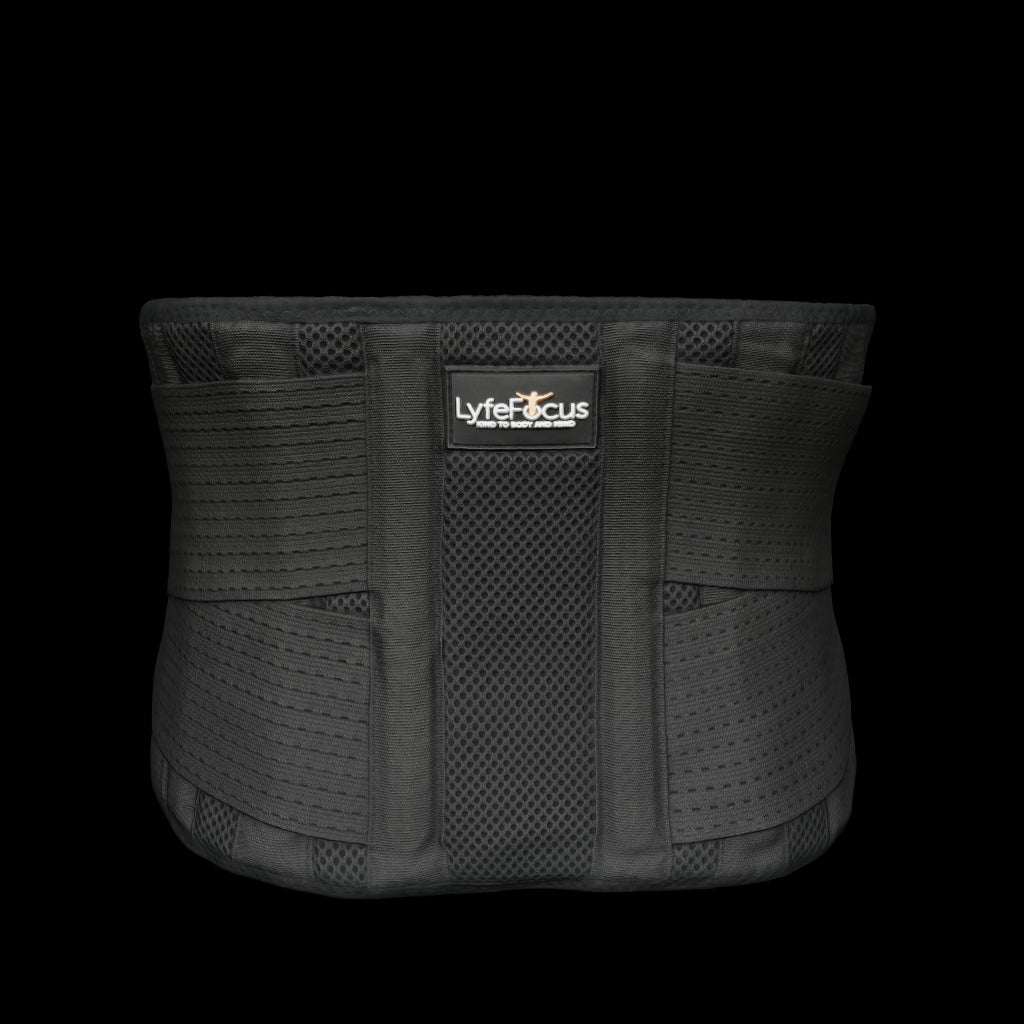 LyfeFocus Lower Back Support Belt, standalone product shot